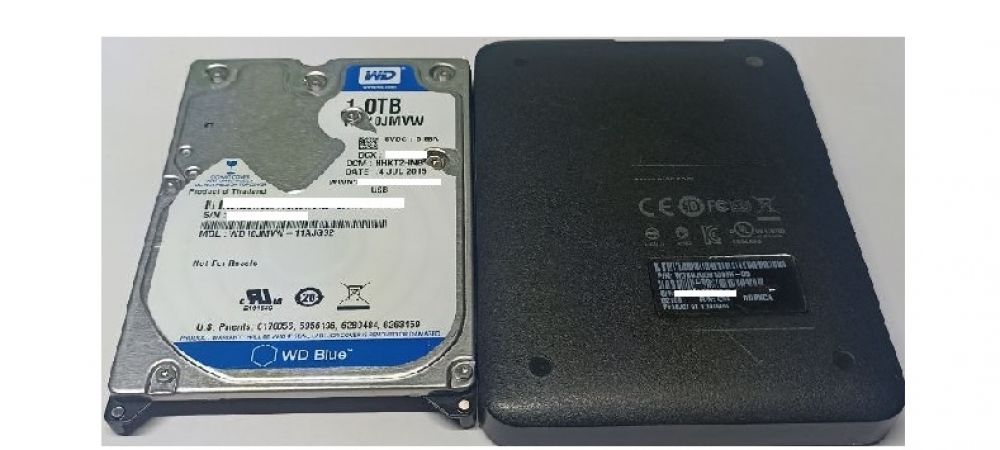 Восстановление информации с внешнего WD Elements wdbuzg0010bbk-05